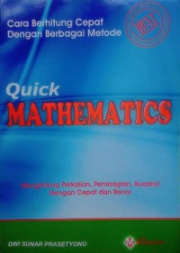 Image of Quick Mathematics Cara Berhitung Cepat dengan Berbagai Metode