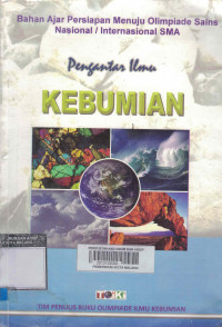Image of Pengantar Ilmu Kebumian